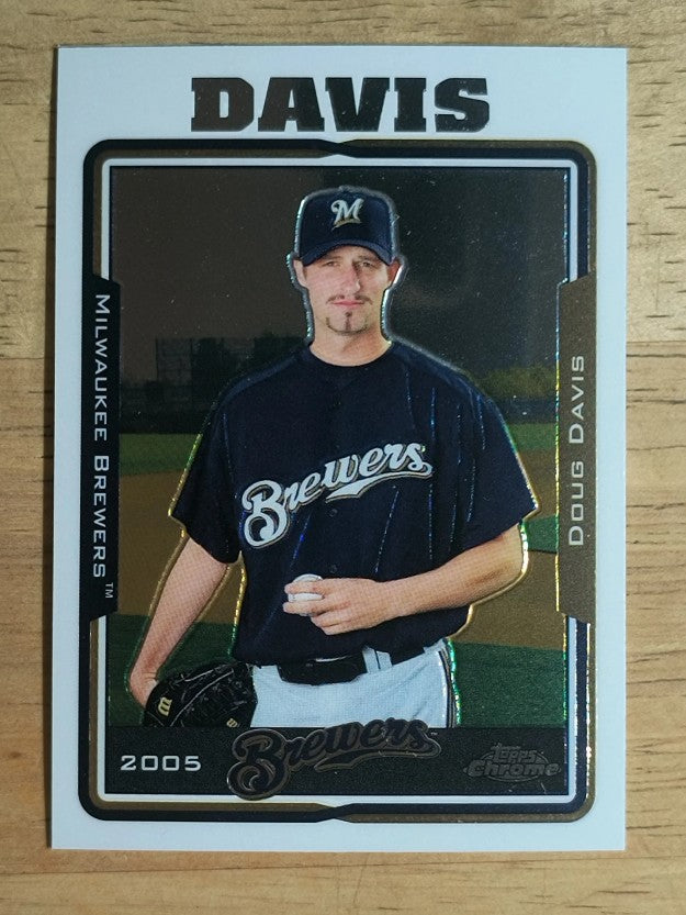 2005 Topps Chrome #367 Doug Davis