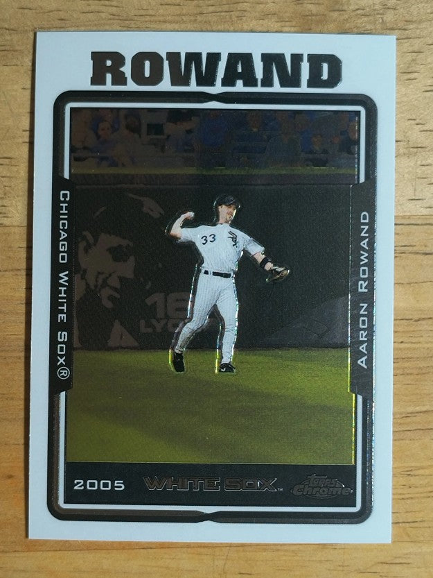 2005 Topps Chrome #444 Aaron Rowand