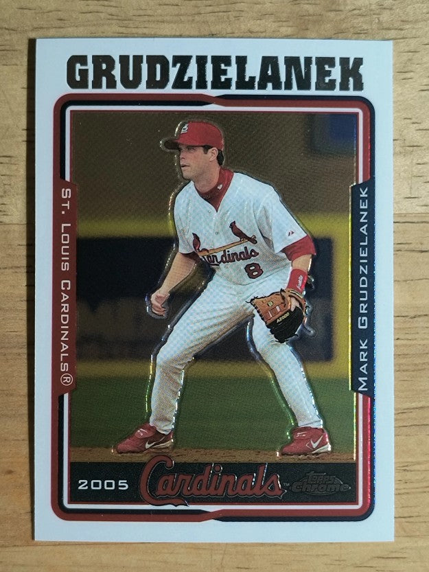 2005 Topps Chrome Update #22 Mark Grudzielanek