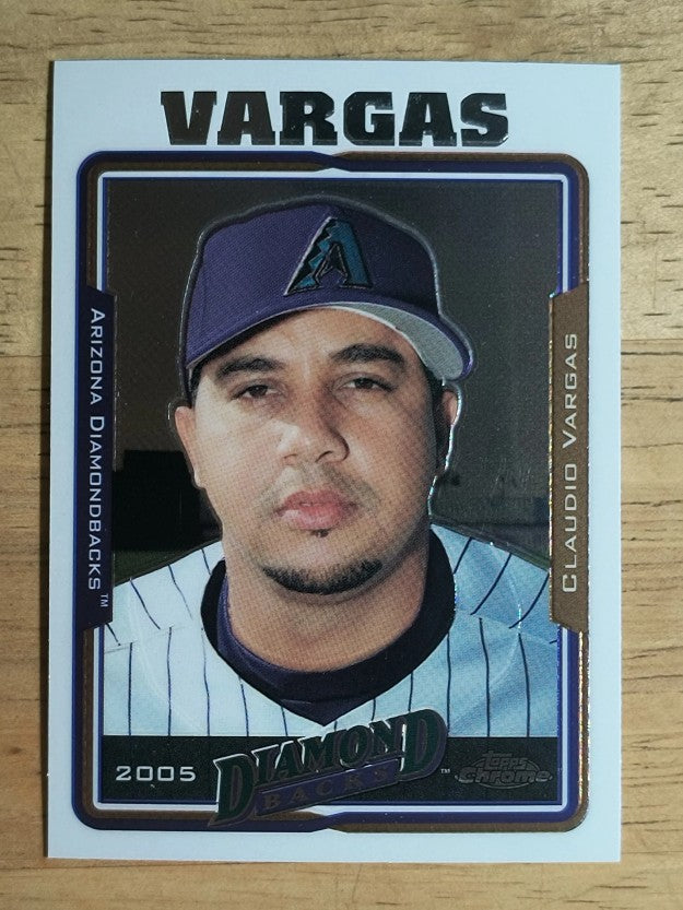 2005 Topps Chrome Update #28 Claudio Vargas