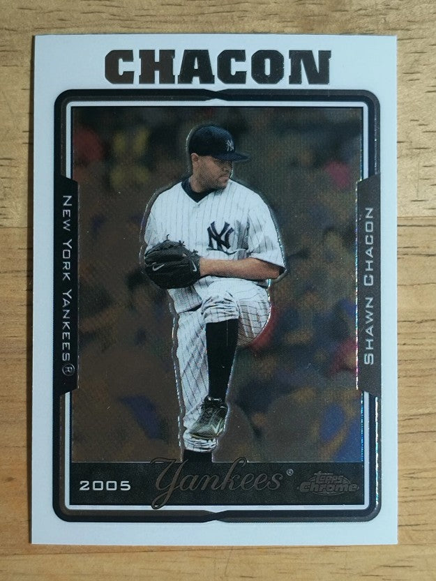 2005 Topps Chrome Update #40 Shawn Chacon