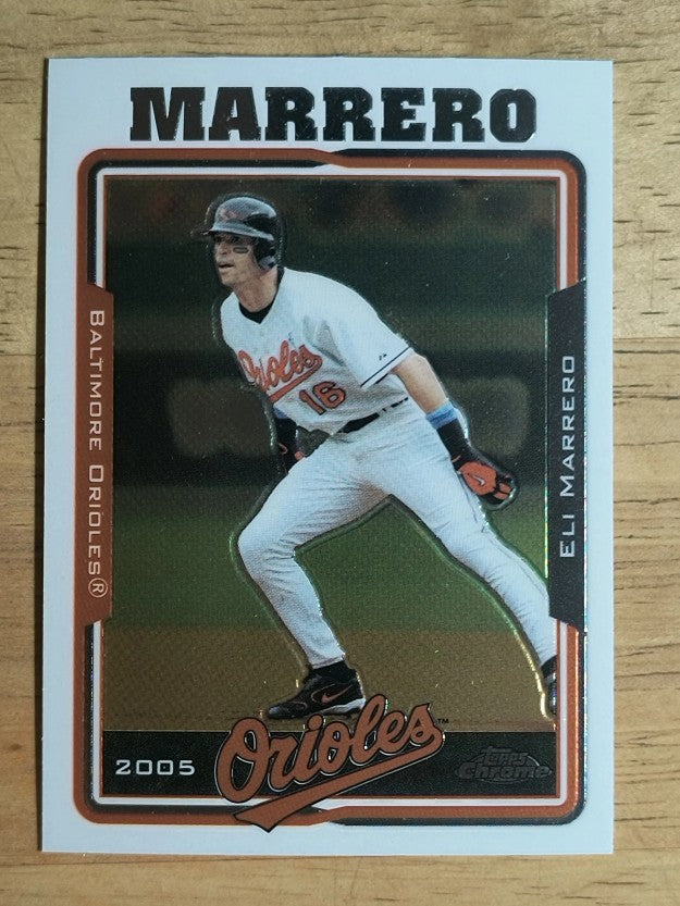 2005 Topps Chrome Update #48 Eli Marrero