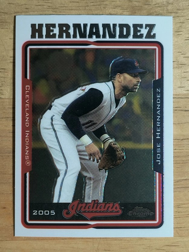 2005 Topps Chrome Update #51 Jose Hernandez