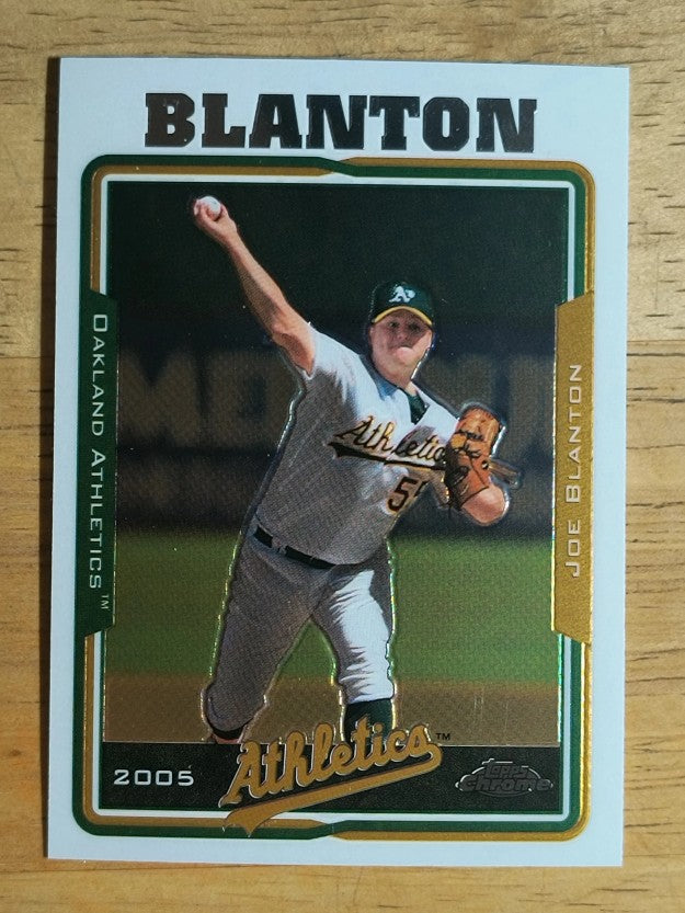 2005 Topps Chrome Update #52 Joe Blanton