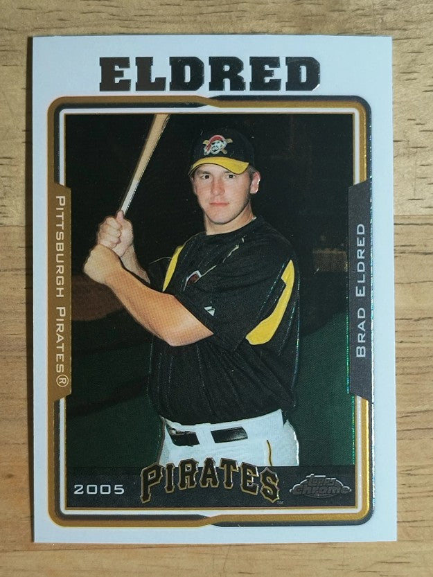2005 Topps Chrome Update #58 Brad Eldred