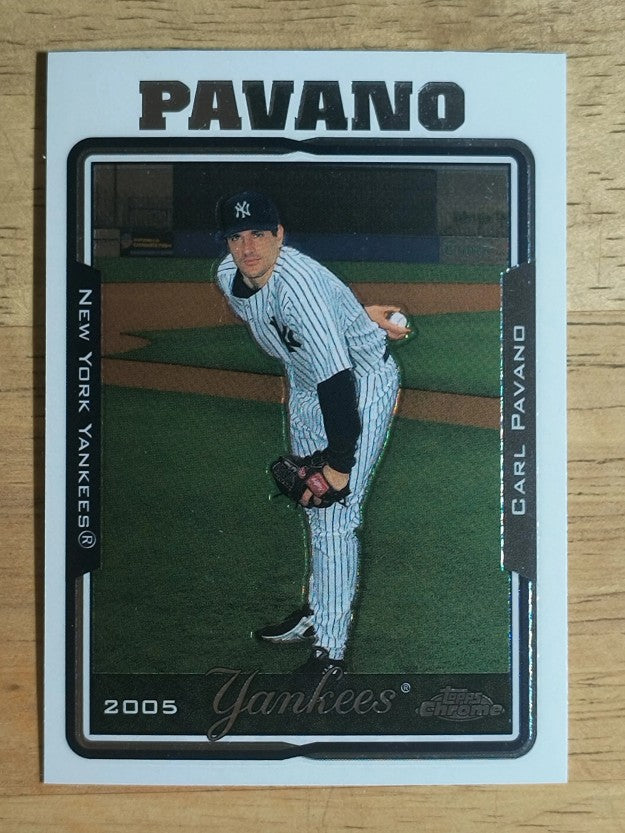 2005 Topps Chrome Update #69 Carl Pavano