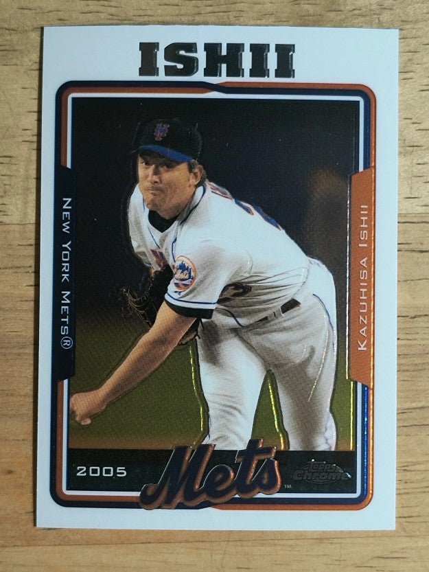 2005 Topps Chrome Update #72 Kazuhisa Ishii