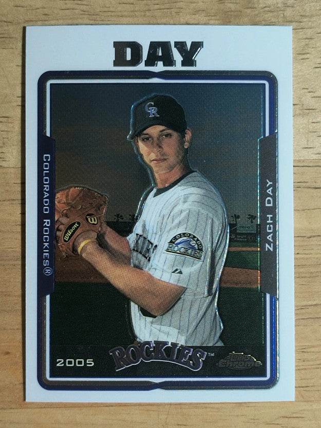 2005 Topps Chrome Update #80 Zach Day