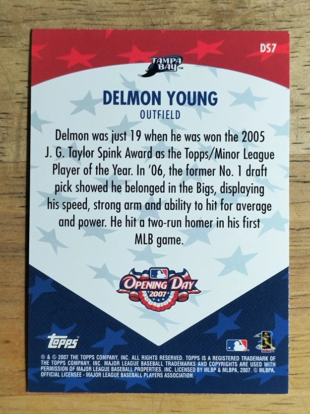 2007 Topps Opening Day Diamond Stars #DS7 Delmon Young