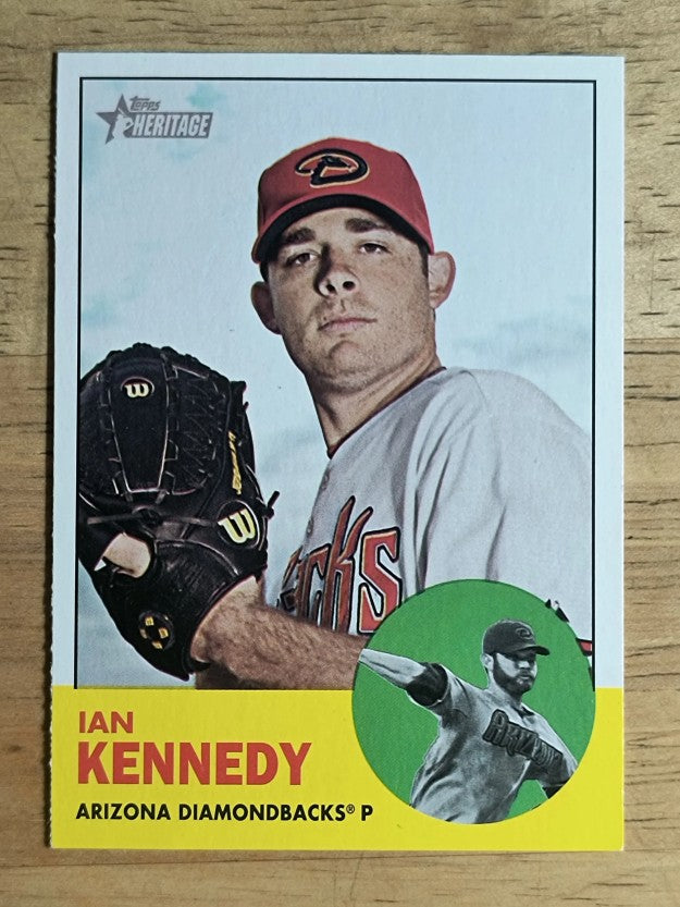 2012 Topps Heritage #197A Ian Kennedy