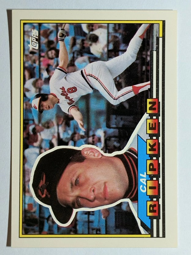1989 Topps Big #286 Cal Ripken