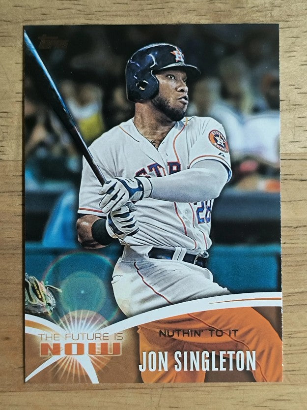 2014 Topps The Future is Now #FNJS3 Jon Singleton UPD