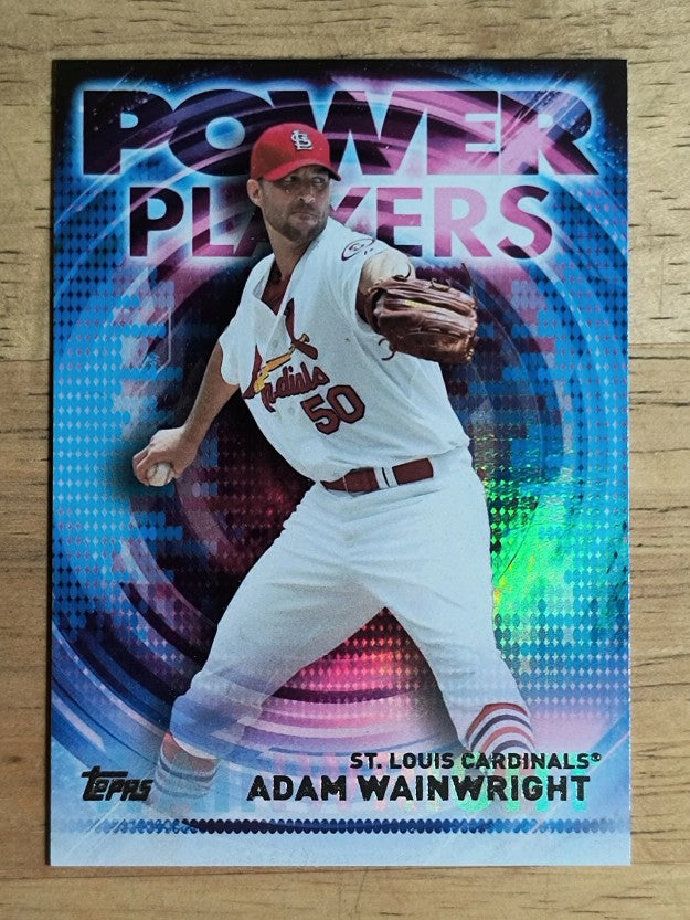 2014 Topps Update Power Players #PPAAW Adam Wainwright