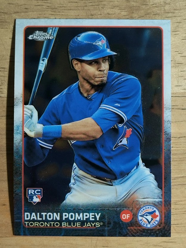 2015 Topps Chrome #18 Dalton Pompey RC