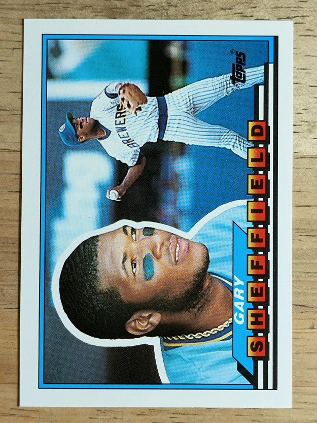 1989 Topps Big #55 Gary Sheffield