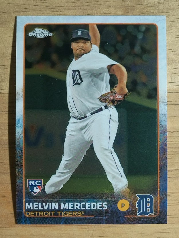 2015 Topps Chrome #71 Melvin Mercedes RC