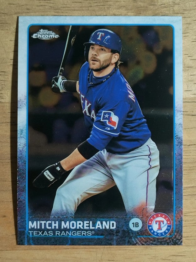 2015 Topps Chrome #86 Mitch Moreland