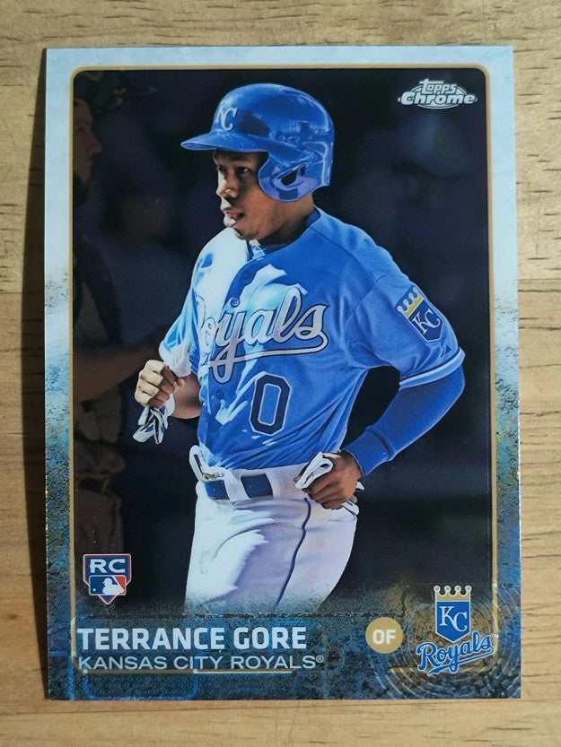 2015 Topps Chrome #130 Terrance Gore RC