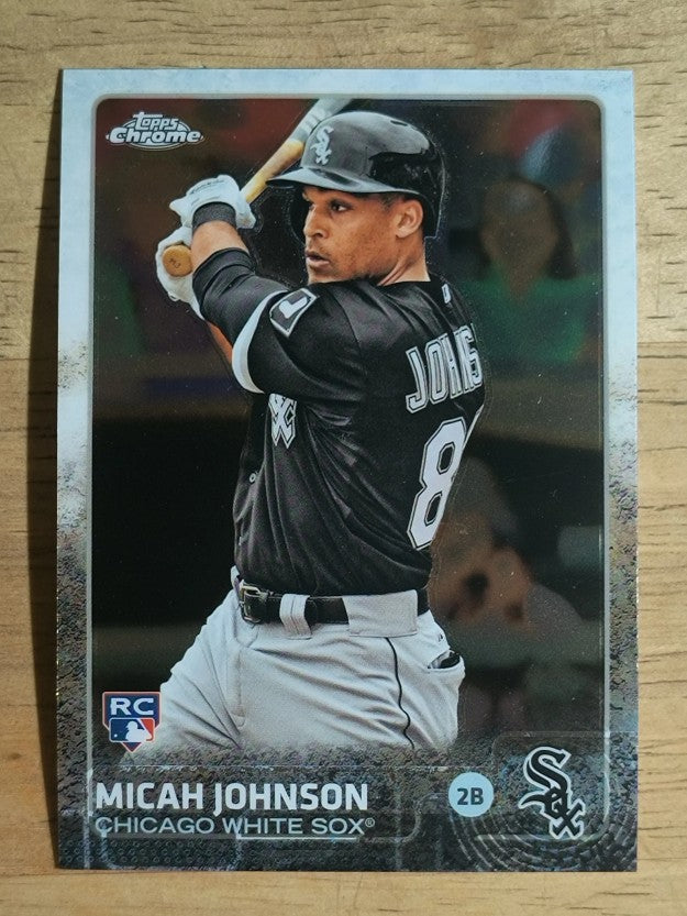 2015 Topps Chrome #153 Micah Johnson RC