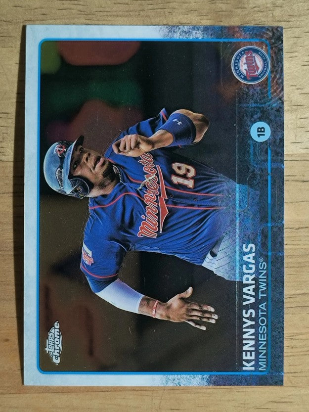 2015 Topps Chrome #156 Kennys Vargas