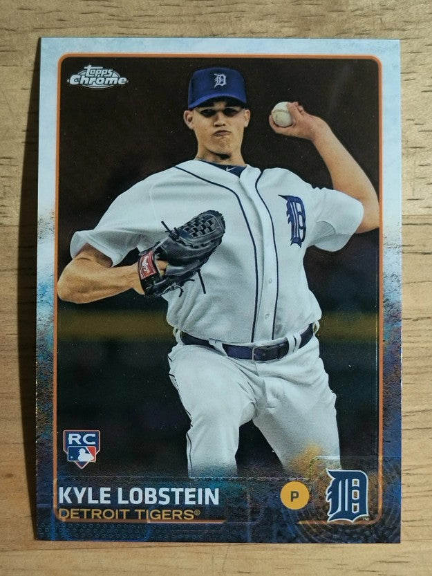 2015 Topps Chrome #159 Kyle Lobstein RC