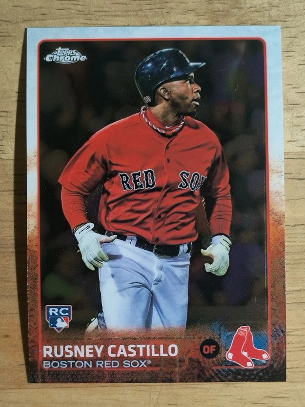 2015 Topps Chrome #160 Rusney Castillo RC