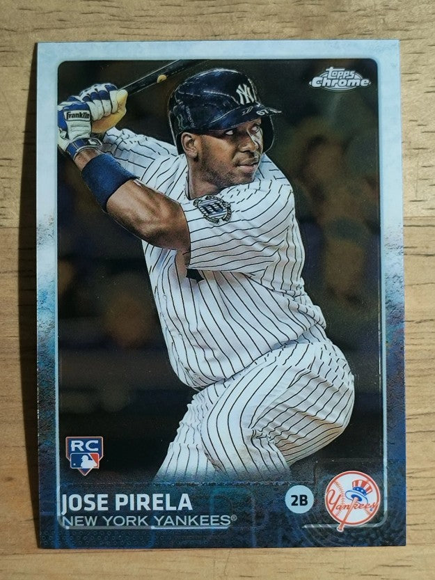 2015 Topps Chrome #161 Jose Pirela RC