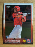 2015 Topps Chrome #166 Xavier Scruggs RC