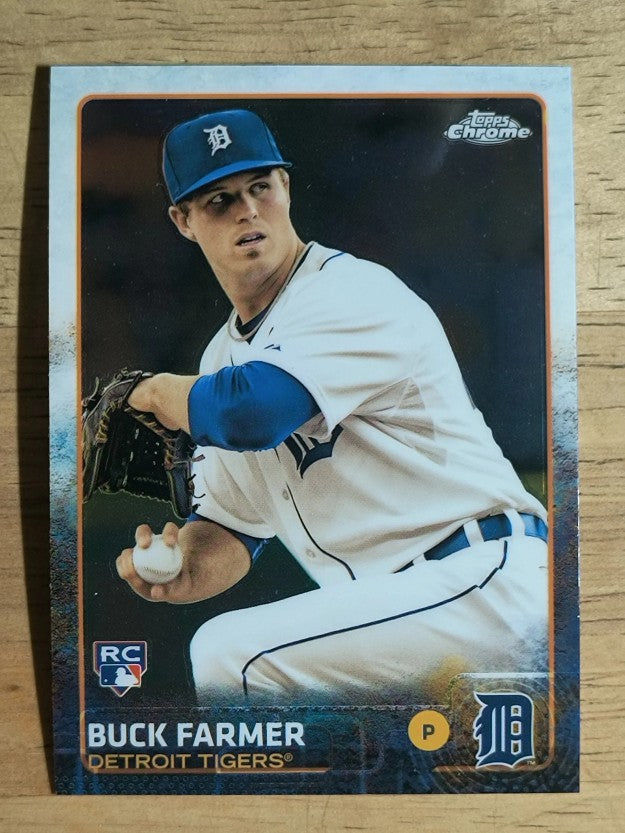 2015 Topps Chrome #171 Buck Farmer RC