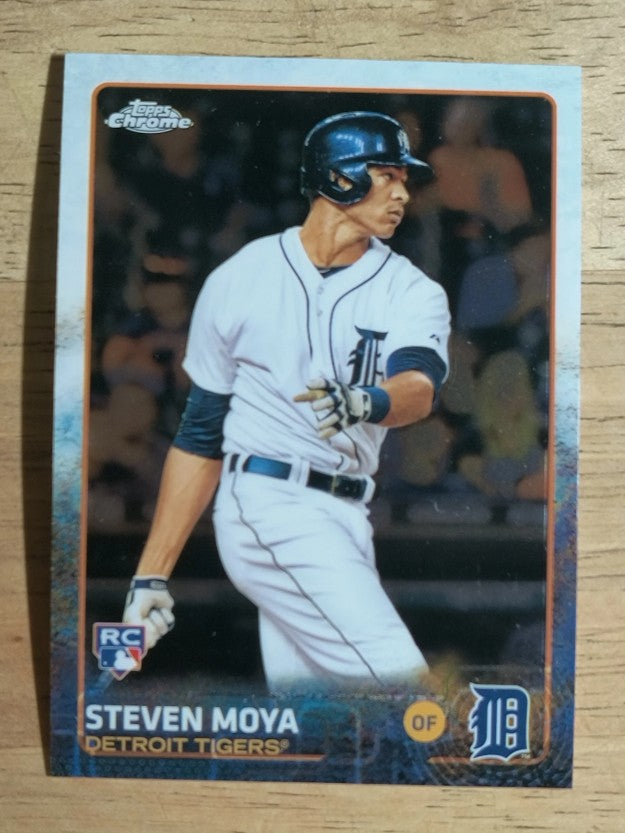 2015 Topps Chrome #177 Steven Moya RC