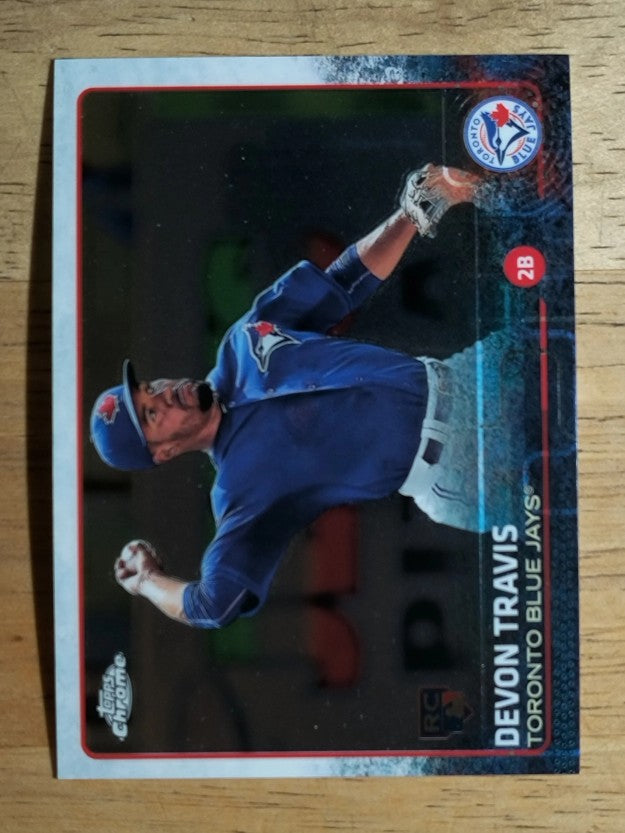 2015 Topps Chrome #184 Devon Travis RC