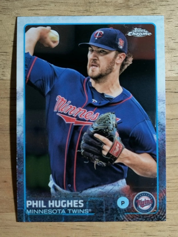 2015 Topps Chrome #185 Phil Hughes