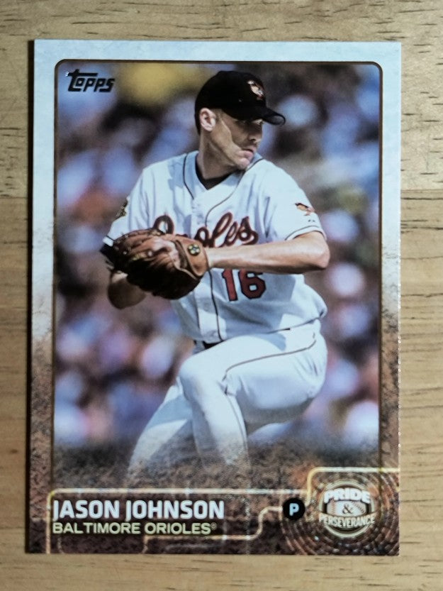 2015 Topps Update Pride and Perseverance #PP5 Jason Johnson