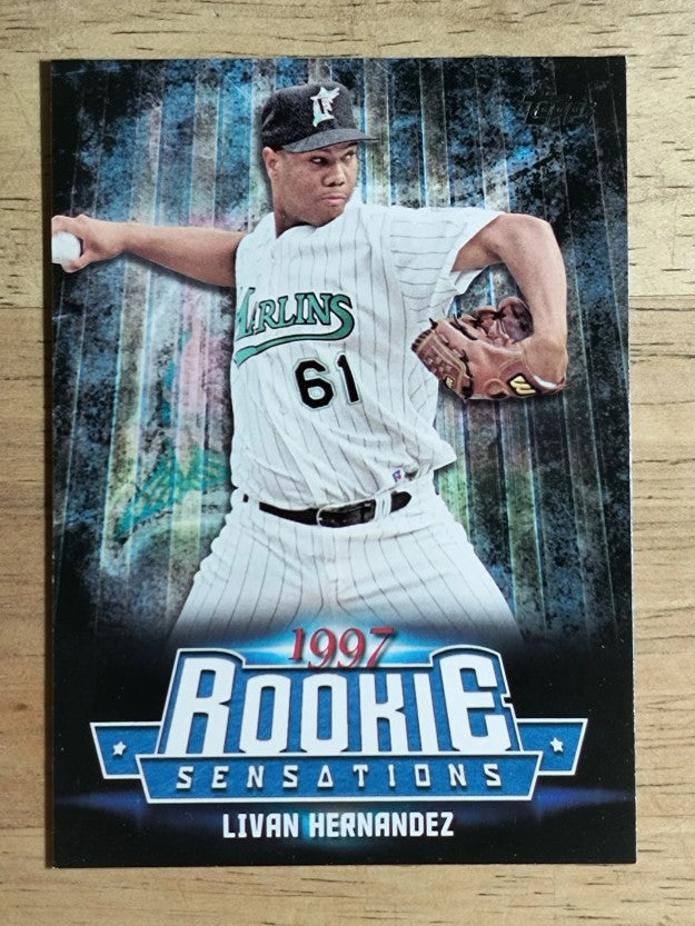 2015 Topps Update Rookie Sensations #RS24 Livan Hernandez