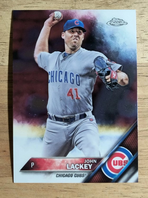 2016 Topps Chrome #55 John Lackey