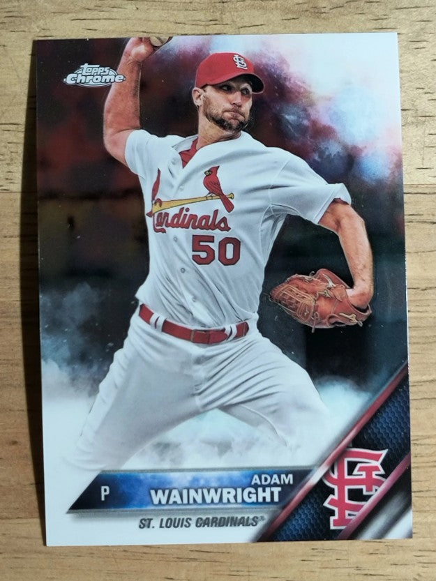 2016 Topps Chrome #67 Adam Wainwright