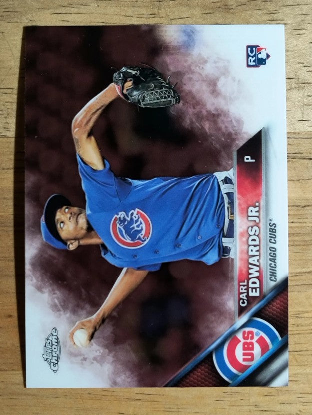 2016 Topps Chrome #85 Carl Edwards Jr. RC