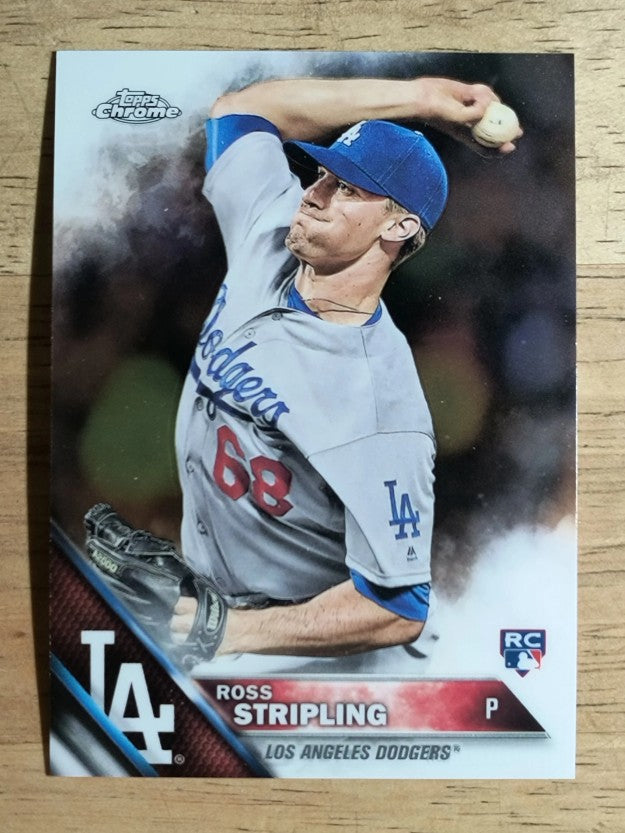2016 Topps Chrome #93 Ross Stripling RC