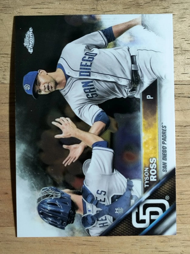 2016 Topps Chrome #95 Tyson Ross