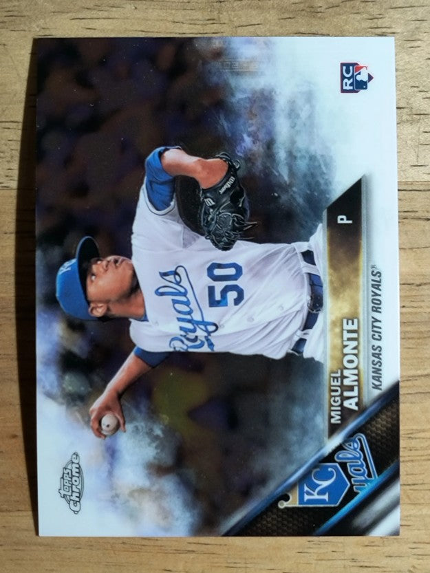 2016 Topps Chrome #126 Miguel Almonte RC