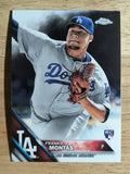 2016 Topps Chrome #130 Frankie Montas RC