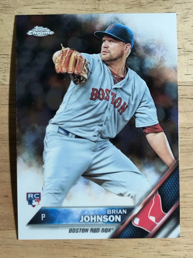 2016 Topps Chrome #137 Brian Johnson RC