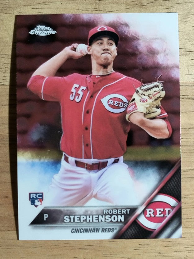 2016 Topps Chrome #148 Robert Stephenson RC