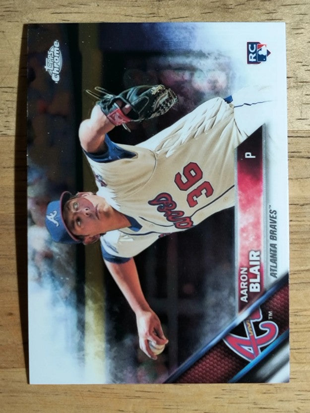 2016 Topps Chrome #196 Aaron Blair RC