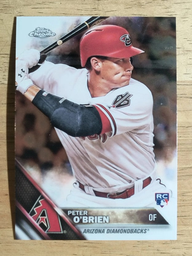 2016 Topps Chrome #199 Peter O'Brien RC