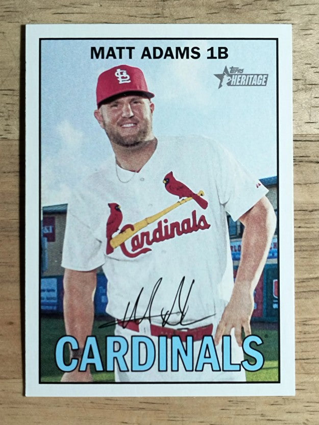 2016 Topps Heritage #20 Matt Adams