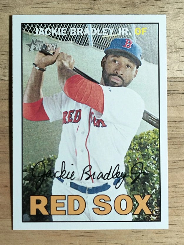 2016 Topps Heritage #91 Jackie Bradley Jr.