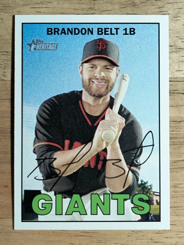 2016 Topps Heritage #110 Brandon Belt