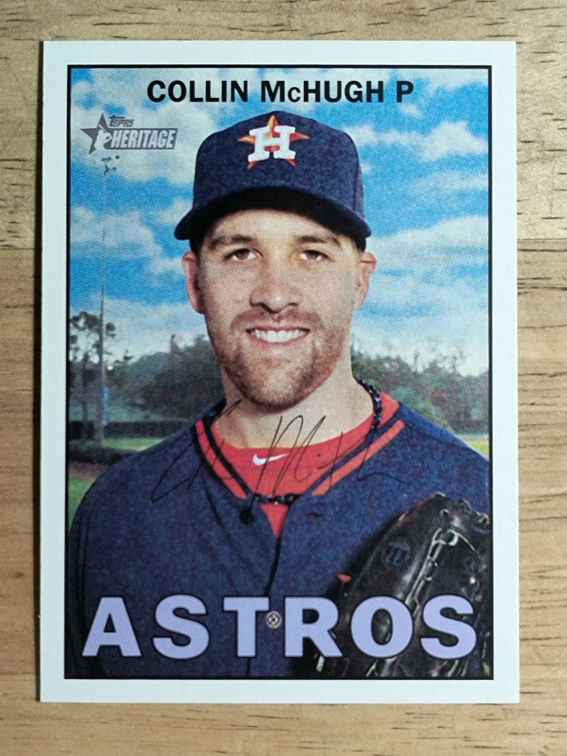 2016 Topps Heritage #145 Collin McHugh