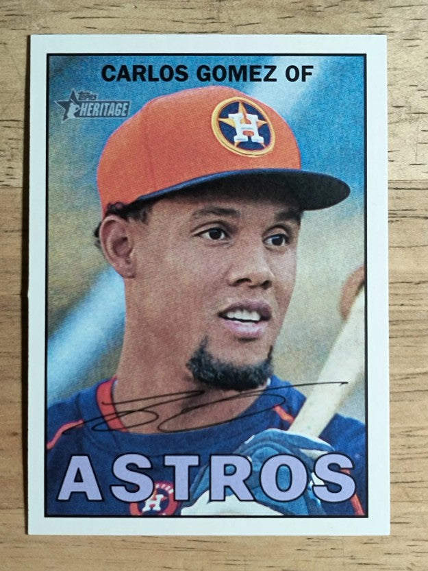 2016 Topps Heritage #227 Carlos Gomez